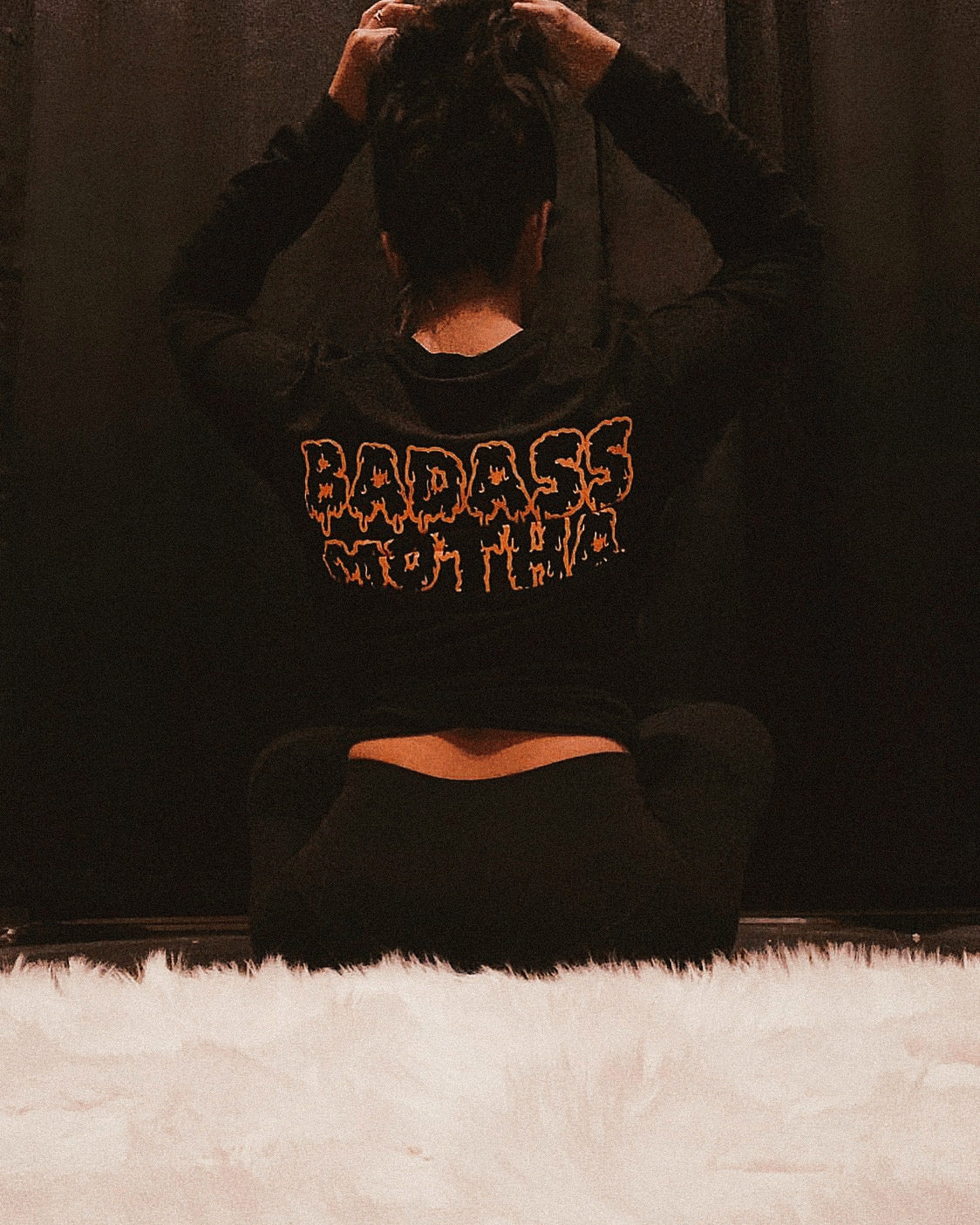 SPOOKY BAM - UNISEX BLACK LONG SLEEVE
