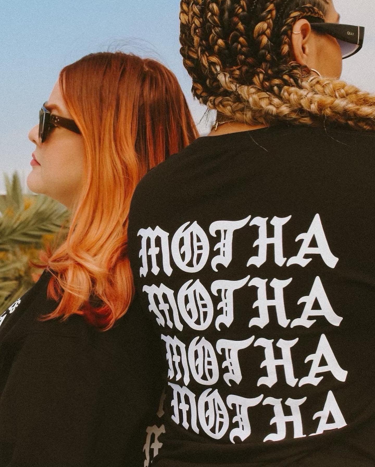 MOTHA MOTHA MOTHA - UNISEX BLACK TEE