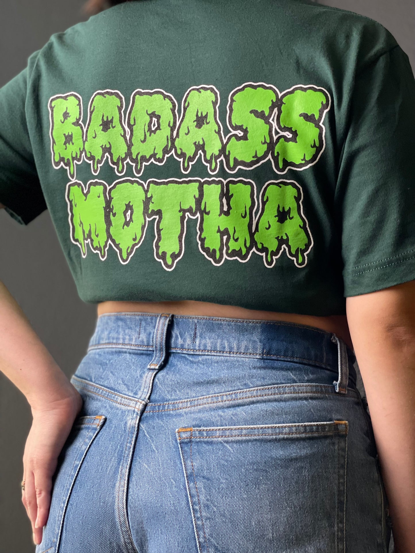 SPOOKY BAM - UNISEX GREEN TEE