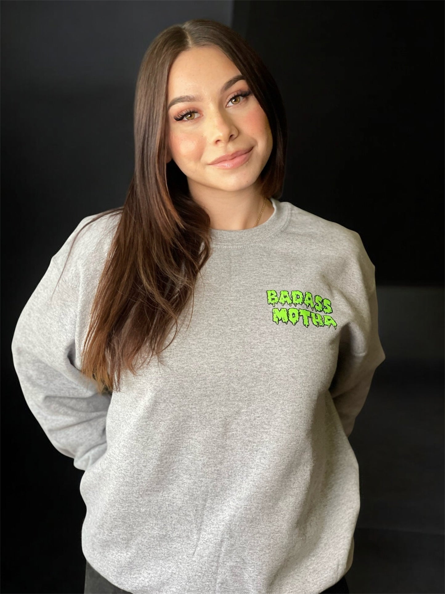 SPOOKY BAM - UNISEX GREY CREW