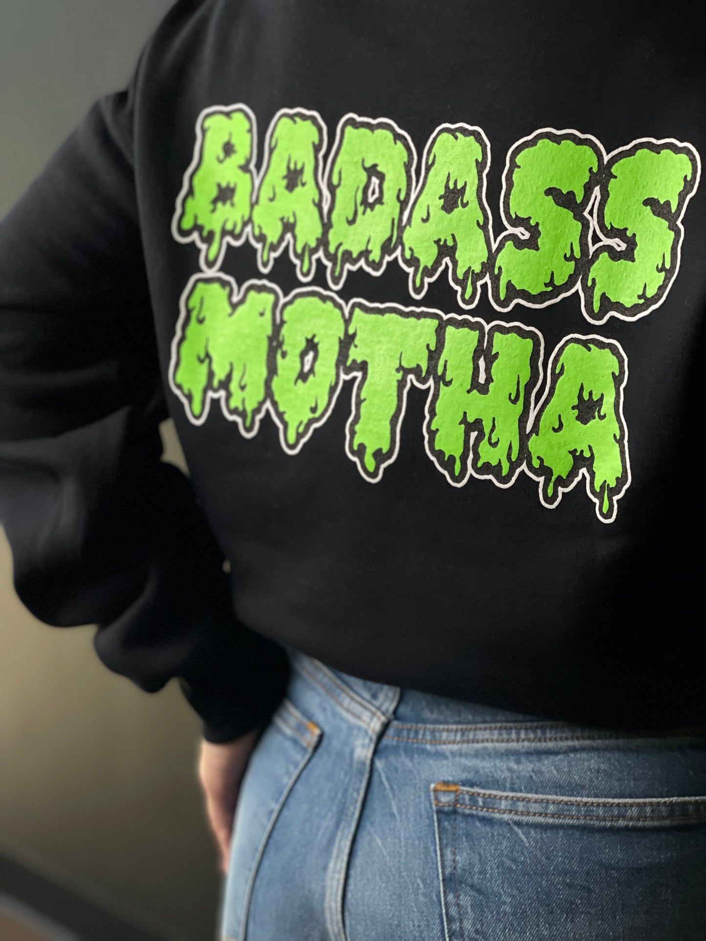 SPOOKY BAM - UNISEX BLACK CREW