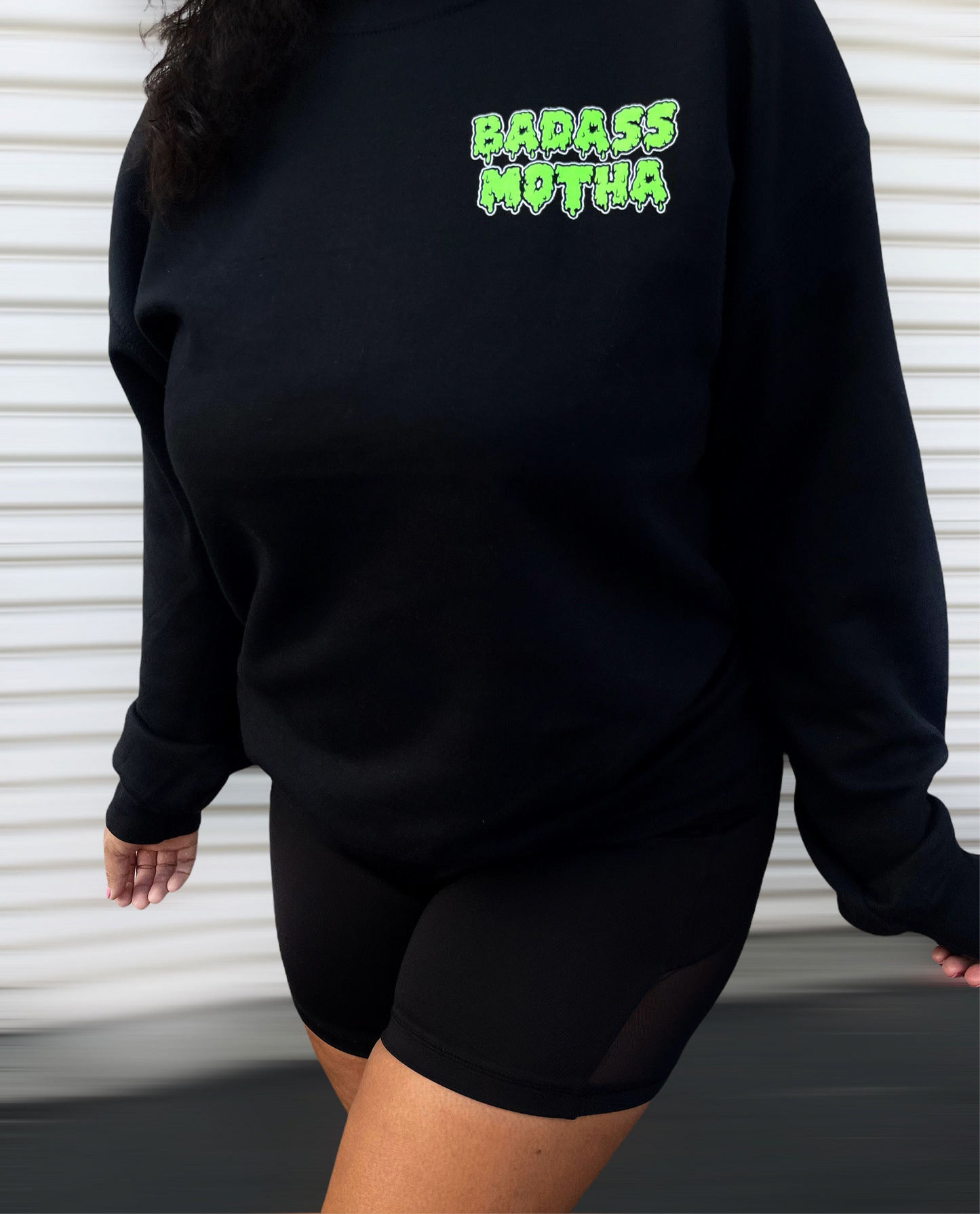 SPOOKY BAM - UNISEX BLACK CREW