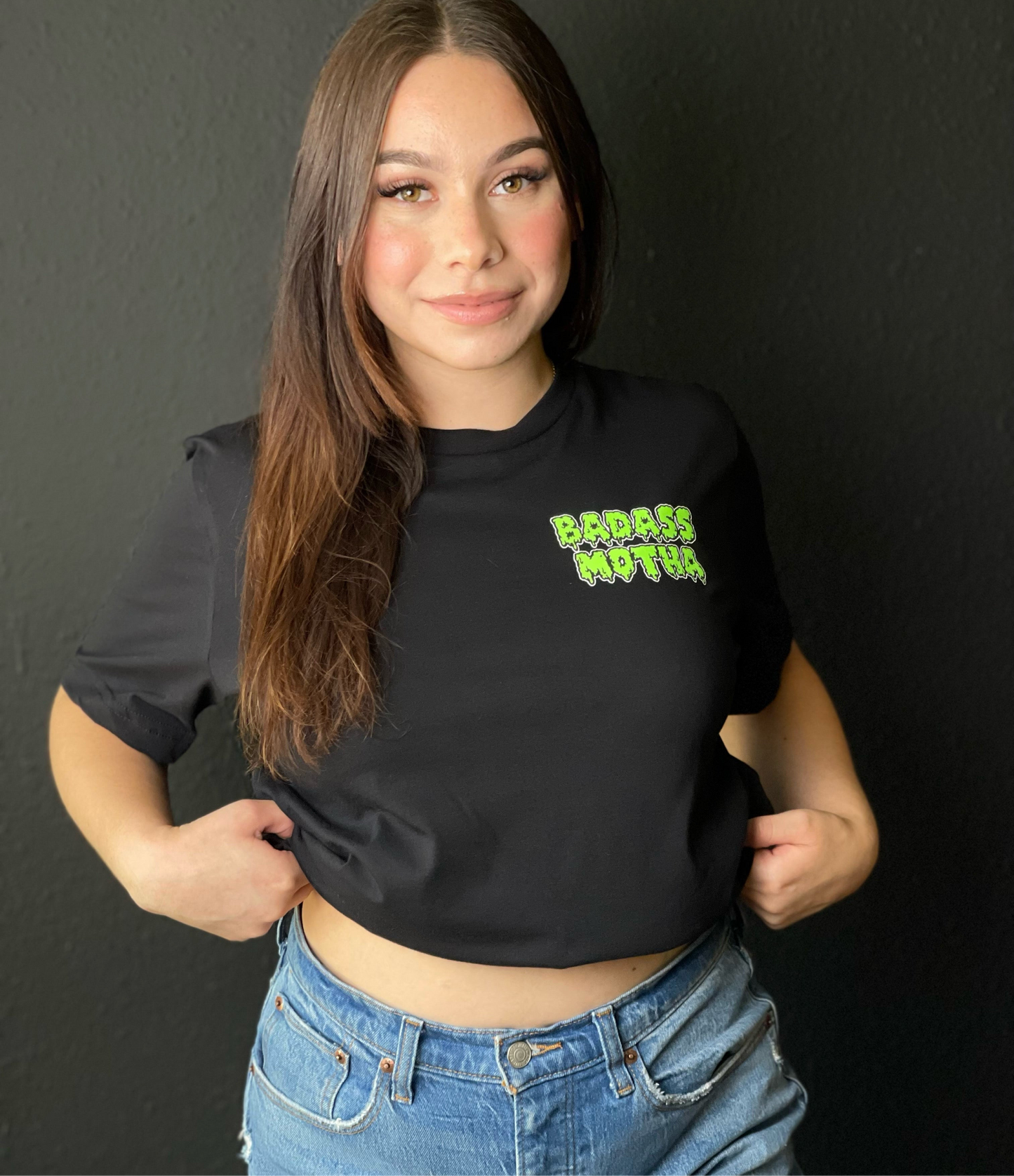 SPOOKY BAM - UNISEX BLACK TEE