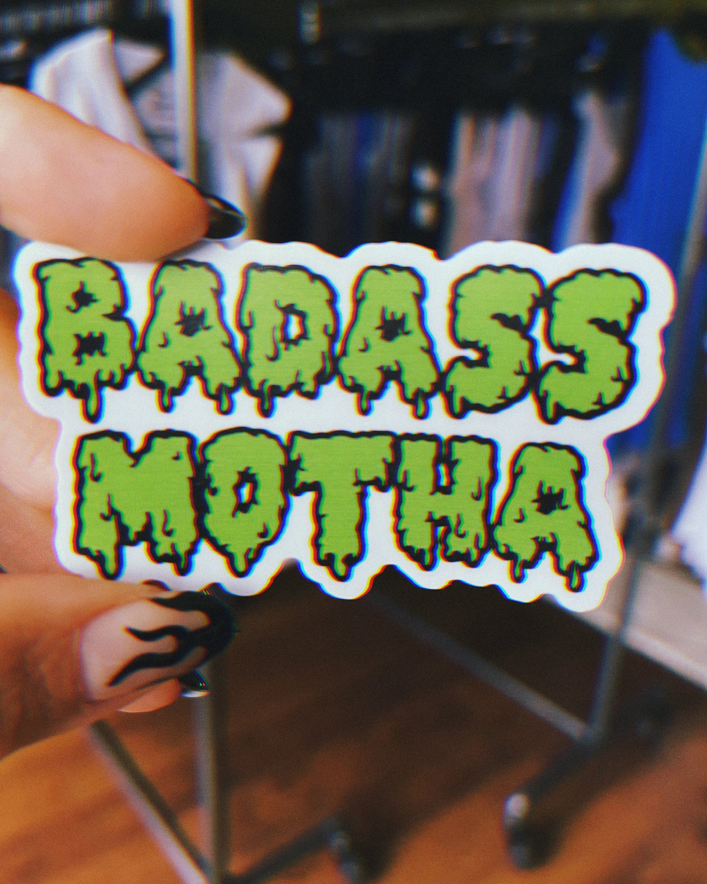 SPOOKY BAM - MATTE STICKER