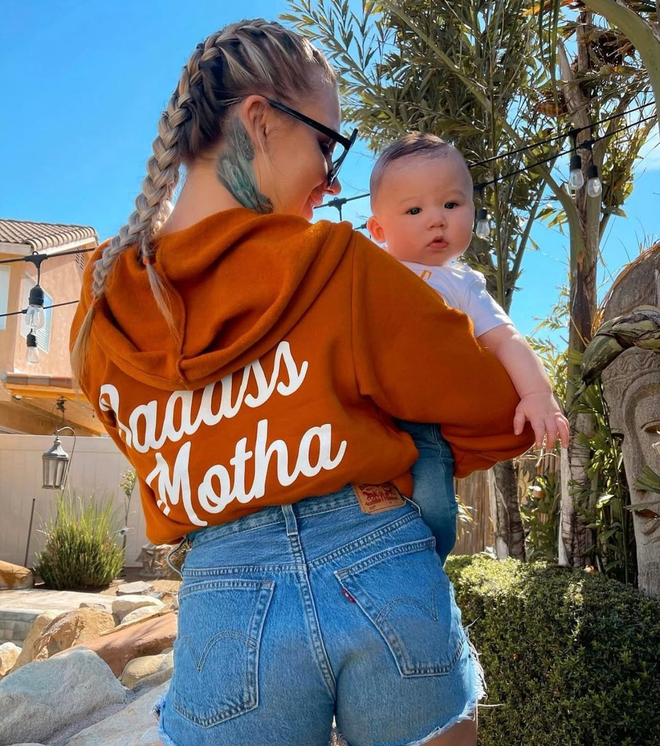 BADASS MOTHA - UNISEX AUTUMN FLEECE ZIP