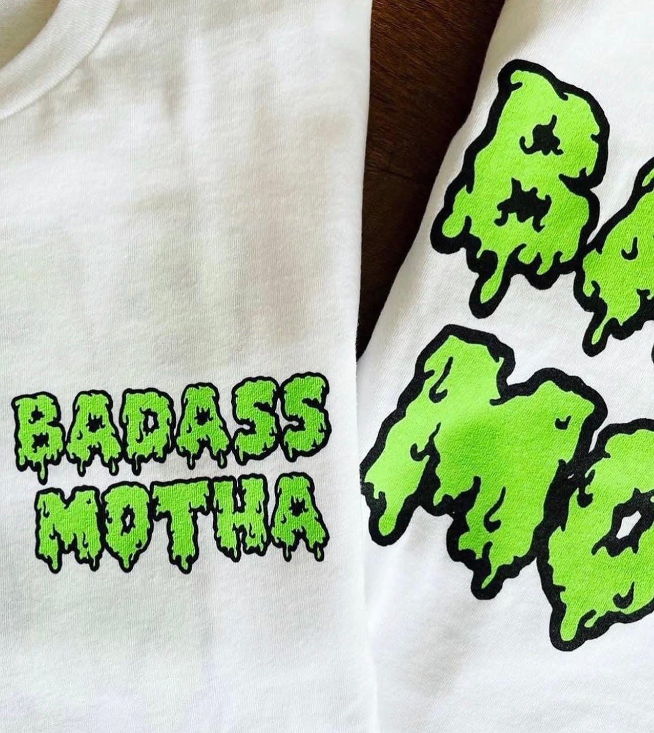 SPOOKY BAM - UNISEX WHITE LONG SLEEVE